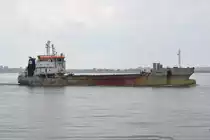 TIGER , Saugbagger , IMO 9591416 , Baujahr 2012 , 98 x 19.4 m , 08.06.2020 , Grünendeich