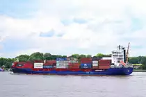 PEGASUS , Feederschiff , IMO 9387592 , Baujahr 2009 , 157.76 x 23.53 m , 880 TEU , Rüsche Park , 08.06.2020