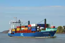 Die NCL ALESUND IMO-Nummer:9326988 Flagge:Antigua und Barbuda Länge:135.0m Breite:22.0m Baujahr:2006 Bauwerft:Sietas,Hamburg Deutschland am 17.04.21 beim einlaufen nach Hamburg aufgenommen.