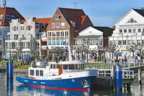 TARMO II am 19.02.2023 im Hafen von Lübeck-Travemünde