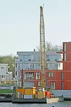 OSTSEEDIENST 13 am 19.02.2023 im Hafen von Lübeck-Travemünde (Priwall)