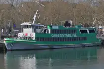 FGS Antverpia, 06105117, hat am Kai in Maastricht festgemacht. 03.2025