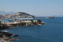 Celebrity Infinity am 10.04.2025 in Kusadasi, Türkei, Ägäis