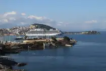 Majestic Princess am 06.04.2025 in Kusadasi, Türkei, Ägäis