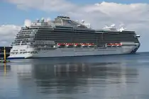 Majestic Princess am 06.04.2025 im Hafen Kusadasi, Türkei, Ägäis