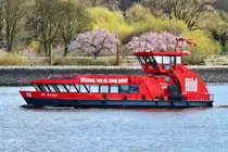 ST. PAULI , Fähre , ENI 05116250 , Baujahr 1997 , 29,95 x 8,15 m , Hamburg - Rüschpark , 31.03.2025