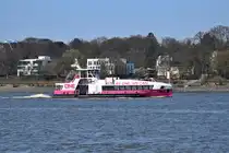 NEULAND , Fähre , ENI 04814280 , Baujahr 2024 , 33m Länge ,  02.04.2025 , Bubenday Ufer - Hamburg