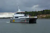 MANOR VULCAN (IMO 9958925) an der Sassnitzer Hafeneinfahrt. - 14.09.2025
