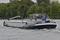 GMS Zwerver, 02314046, auf der Maas zu Tal nahe Maastricht. 18.09.2025