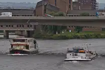 Begegnung vom FGS Geullvallei und GMS Olivia unter der Kennedybr�cke in Maastricht. 09.2025