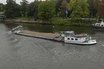 GMS Olivia 02329279 auf der Maas zu Berg in Maastricht. 09.2025