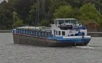 GMS JOMEL ENI 06001832X, aufgenommen auf dem Albert Kanal bei einer Schifffahrt nach L�ttich. 09.2025