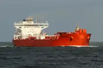 Tankschiff  EAGLE BERGEN  vor Maasvlakte/Rotterdam 11.9.2025