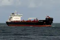 Tankschiff  DAN SABIA  vor Maasvlakte/Rotterdam 11.9.2025