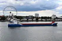 GOTLAND , General Cargo Schiff , IMO 9411824 , 88 x 12 m , Baujahr 2012 , 11.09.2025 , Rostock-Warnemünde , 