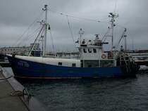 Fischkutter  Westbank  SAS 110 am 10.M�rz 2009 im Sassnitzer Stadthafen