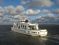 Am 5.5.09 f�hrt die Frisia IV von Norddeich nach Norderney