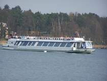 Schiff Bad Saarow Auf den Scharm�tzelsee
Aufgenommen am 8 April 09