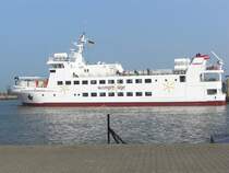 Die F�hre nach Wangerooge