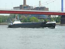  JADO  Rheinaufw�rts bei Duisburg am 26.4.2009