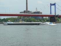  WERTHEIM  Rheinaufw�rts bei Duisburg am 26.4.2009