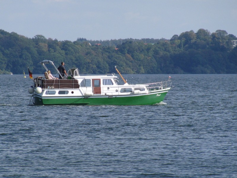 Yacht auf Schweriner See, BUGA 2009 Schwerin 16.09.2009