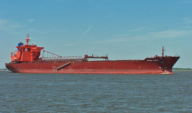  Yeoman Bridge  auf der Elbe  Kurs Hamburg 02.07.2008