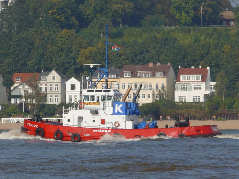  ZP CHALONE  im Hamburger Hafen am 27.9.2008